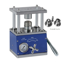 Lab Manual Hydraulic Tablet Press Machine For Coin Cell Battery Electrode